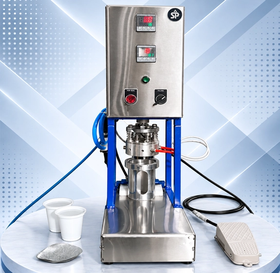 Pneumatic Cup Sealing Machine