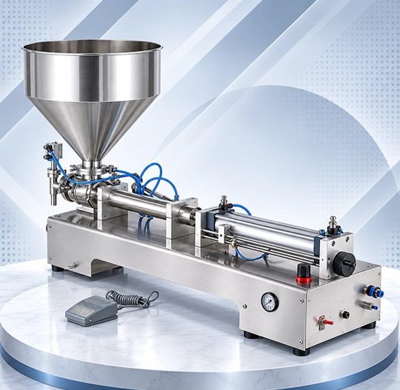 Semi Automatic Paste Filler Machine